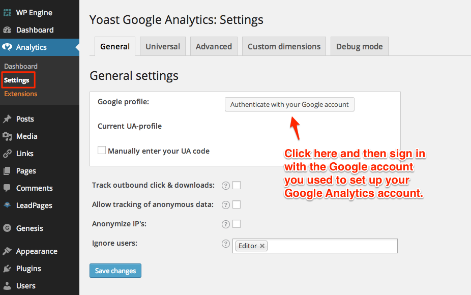 How to Set Up Google Analytics with Wordpress