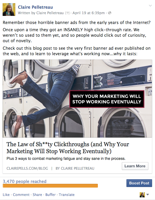 Blog facebook store ads