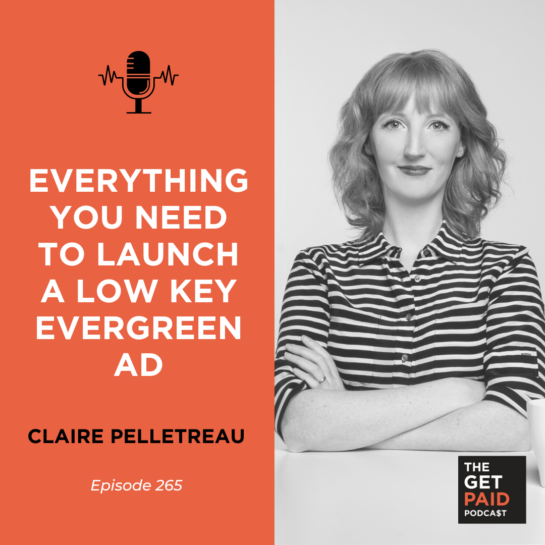 claire pelletreau on get paid podcast