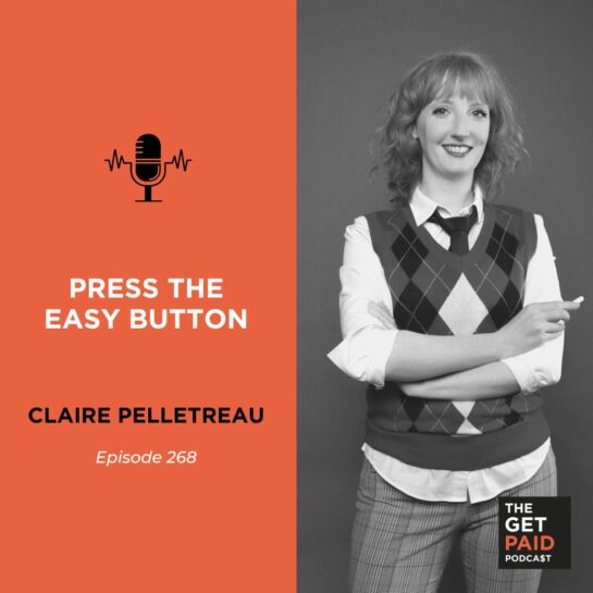 claire pelletreau on get paid podcast