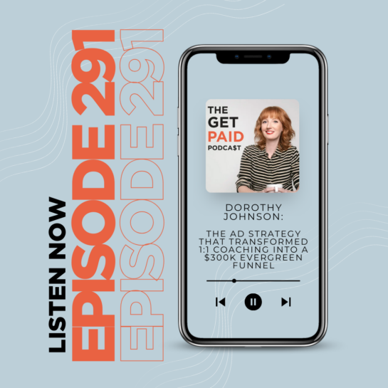 dorothy johnson on get paid podcast